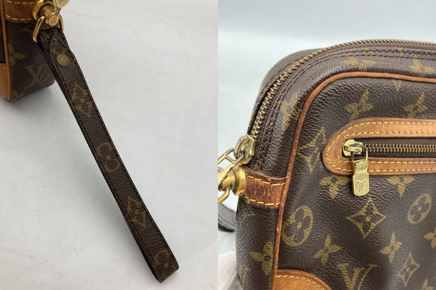 LOUIS VUITTON ルイヴィトン モノグラム マルリードラゴンヌ M51825 中古 D4