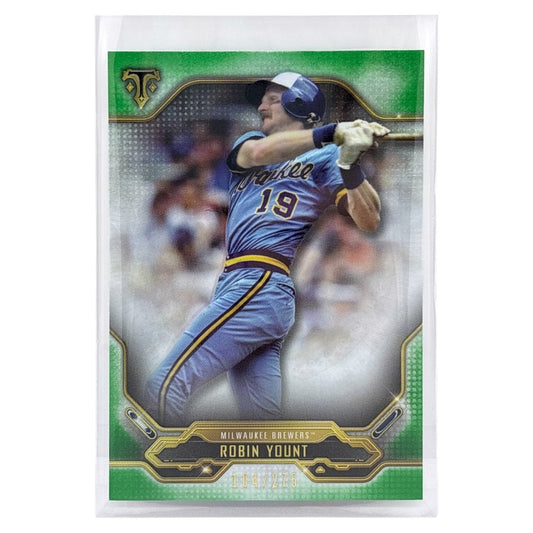 TOPPS MLBカード TRIPLE THREADS ROBIN YOUNT MILWAUKEE BREWERS /275 #53 中古 IT1