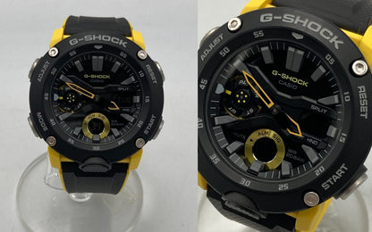 CASIO G-SHOCK ジーショック Carbon Core Guard Basic カーボンコアガードシリーズ GA-2000-1A9JF 中古 D4