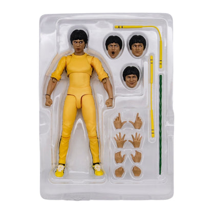 BANDAI S.H.フィギュアーツ ブルース・リー(Yellow Track Suit) 中古 a1