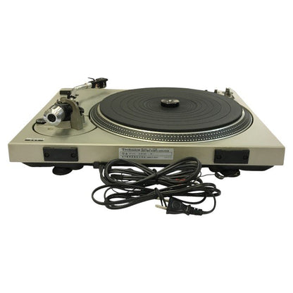 Technics テクニクス レコードプレーヤー シルバー ターンテーブル オートリターン ヴィンテージ SL-1700 中古 T1
