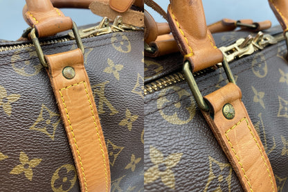 LOUIS VUITTON ルイヴィトン マルティエ刻印 モノグラム キーポル 45 ボストンバッグ M41428 中古 D4