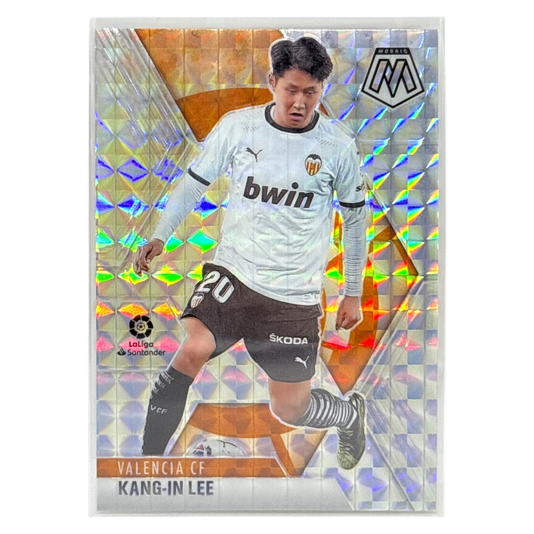 PANINI サッカーカード MOSAIC LaLiga PRIZM KANG-IN LEE VALENCIA #71 中古 IT1