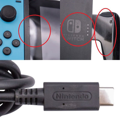 任天堂 Nintendo Switch 本体 (ニンテンドースイッチ) Joy-Con (L) ネオンブルー/ (R) ネオンレッド HAC-001 中古 a1