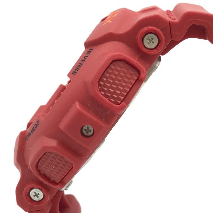 CASIO G-SHOCK 腕時計 メンズ アナログ/デジタル クォーツ ビッグケース スポーティ レッド GA-110AC-4AJF 中古 T1