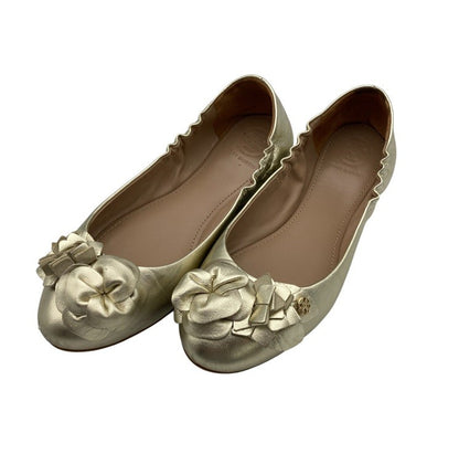 TORY BURCH トリーバーチ ブロッサム バレエシューズ サイズ6M レディース 中古 D4