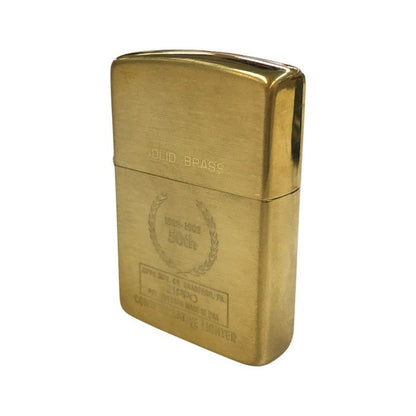 Zippo ジッポー 1932-1982 50th オイルライター SOLID BRASS 50周年記念 真鍮 中古 T1