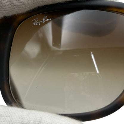 レイバン Ray Ban サングラス RB4165F 856/13 JUSTIN LIGHT HAVANA RUBBERBROWN GRADIENT ブランド レディース メンズ べっ甲 カラーレンズ 中古 W４
