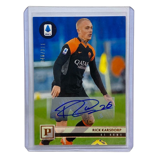 PANINI サッカーカード CHRONICLES PANINI RICK KARSDORP ROMA 046/311 #3 中古 IT2
