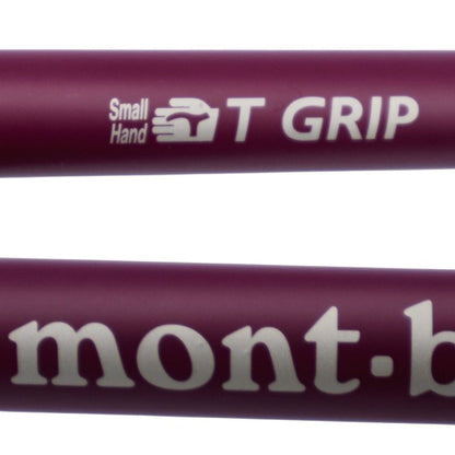 モンベル mont-bell T-GRIP アンチショック S トレッキングポール ラズベリー (RAS) 1140149 中古 a1