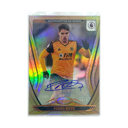 PANINI サッカーカード CHRONICLES CERTIFIED PEDRO NETO WOLVERHAMPTON WANDERERS 22/47 #30 中古 IT1
