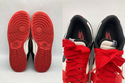 NBA×NIKE ナイキ ダンク ロー レトロ EMB 75thアニバーサリー シカゴブルズ スニーカー DD3363-100 サイズ28.5cm 中古 D4