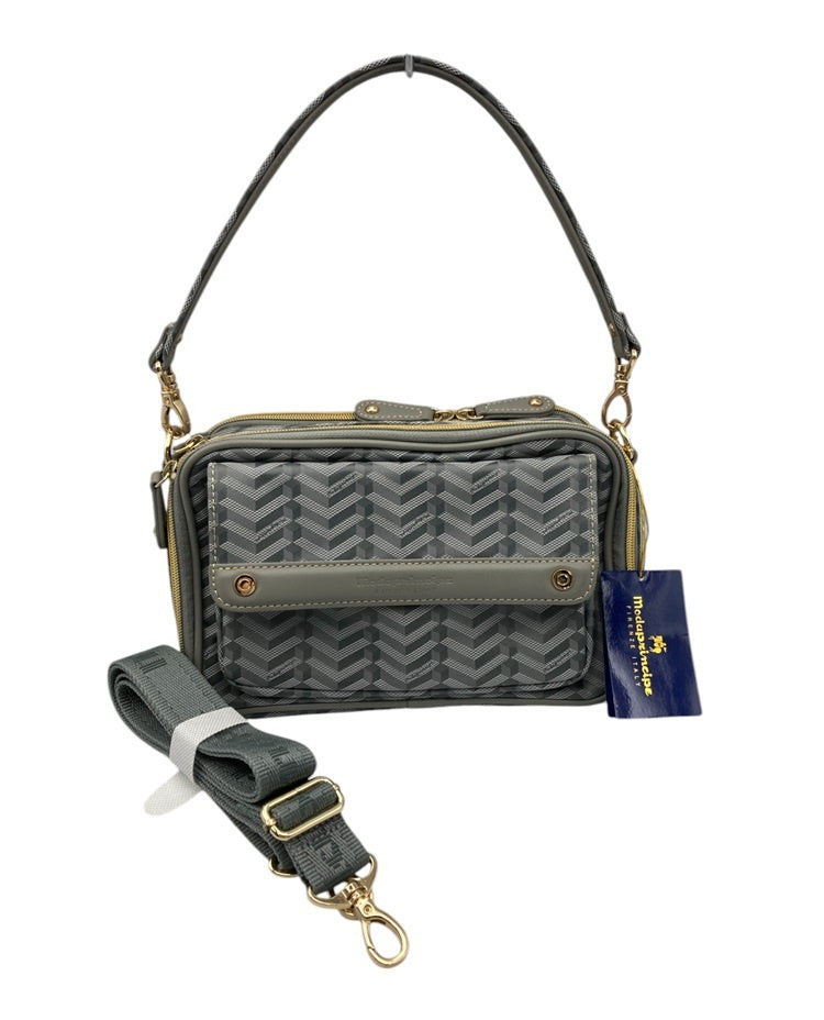 modaprincipe モーダプリンチペ ヘリンボーン柄 2WAY バッグ 中古 D4