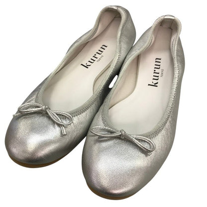kurun tokyo クルントウキョウ Pauline-Foil Silvre 23.5cm 中古 Y1