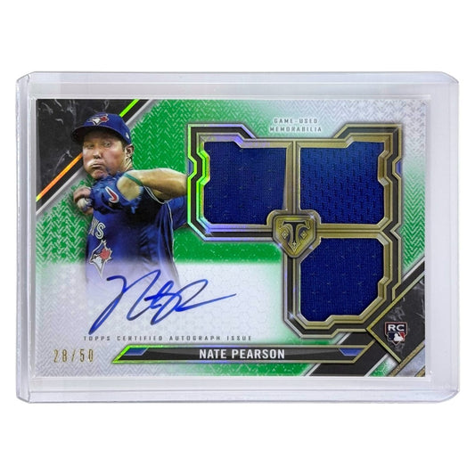 TOPPS MLBカード TRIPLE THREADS NATE PEARSON TORONTO BLUE JAYS /50 #RFPAR-NP 中古 IT1