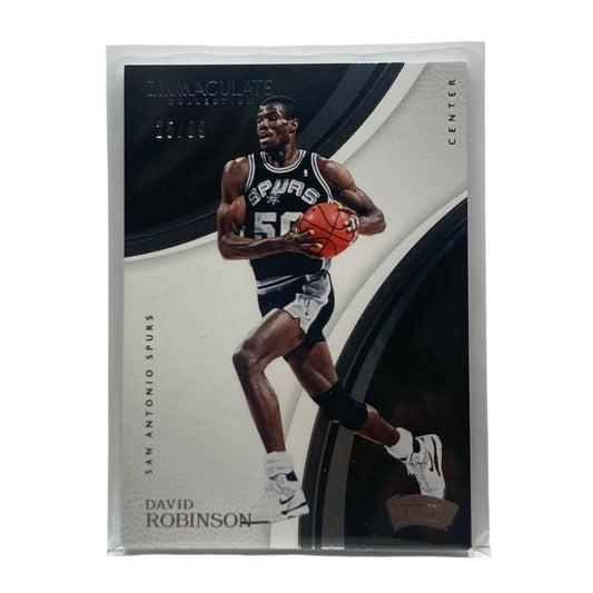 PANINI NBAカード IMMACULATE DAVID ROBINSON SPURS 25/99 #18 中古 IT2