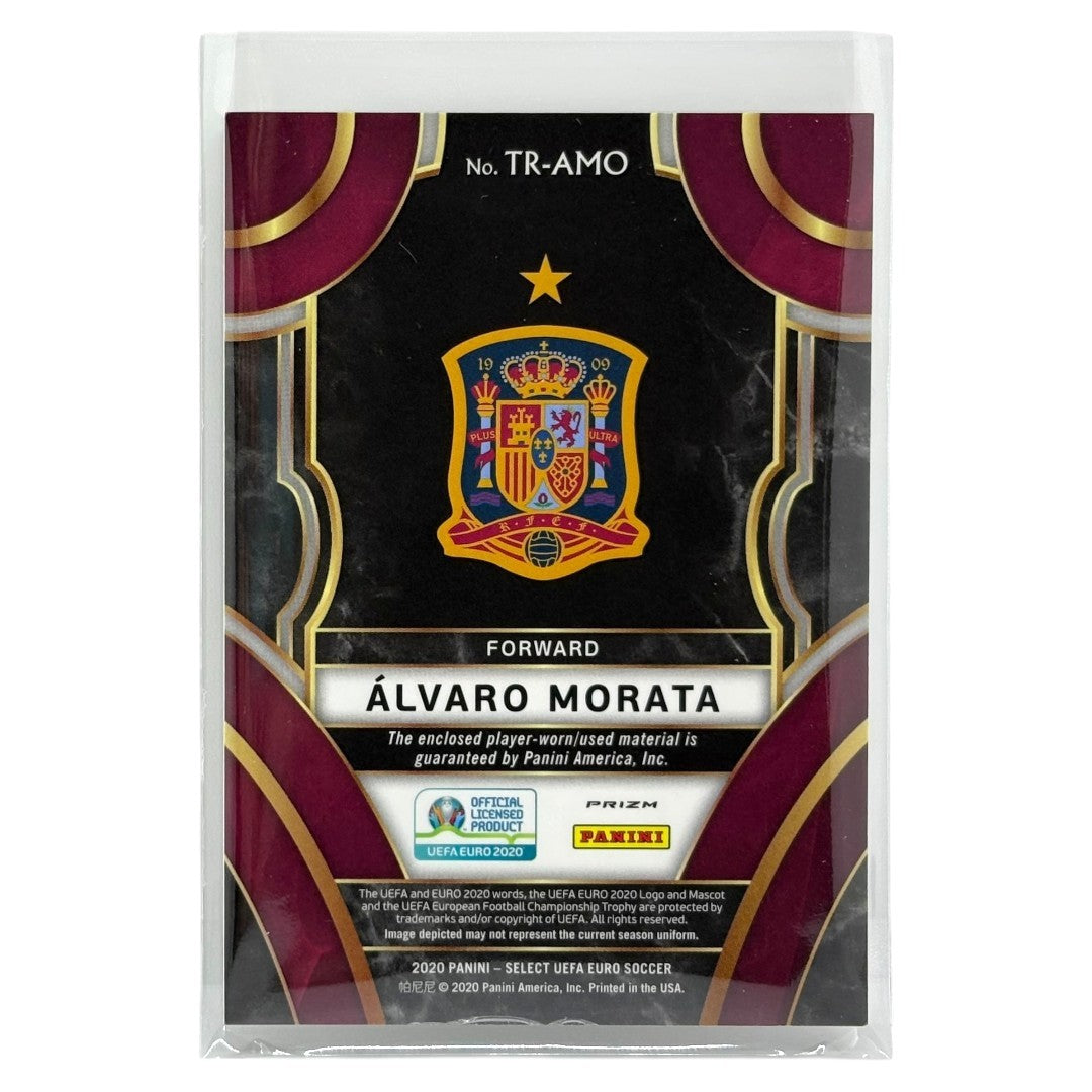PANINI サッカーカード SELECT UEFA EURO PRIZM ALVARO MORATA SPAIN #TR-AMO 中古 IT1