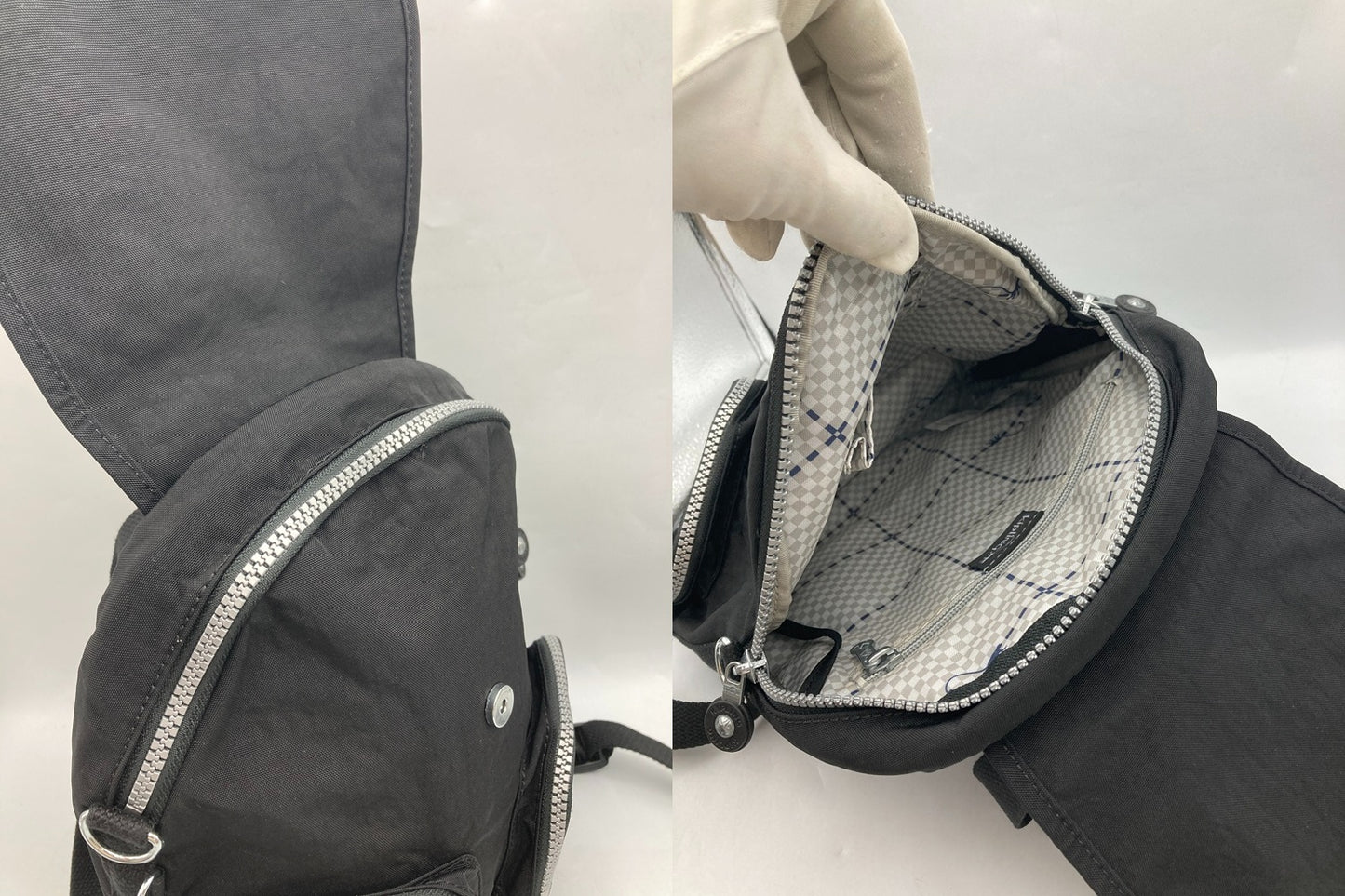 キプリング Kipling Firefly Up 2way ミニリュック ショルダーバッグ K12887 中古 D4