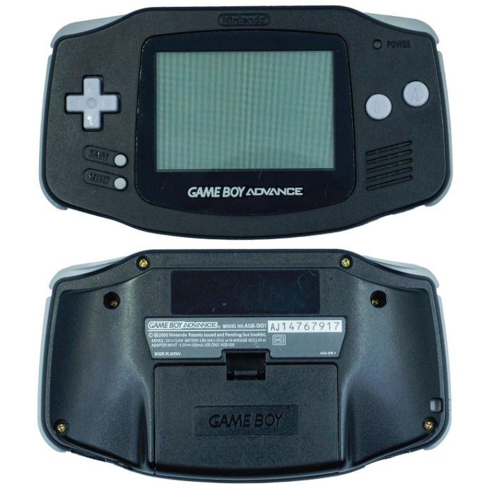 訳あり 任天堂 ゲームボーイアドバンス GAMEBOY ADVANCE 本体 AGB-001 ブラック 中古 a1