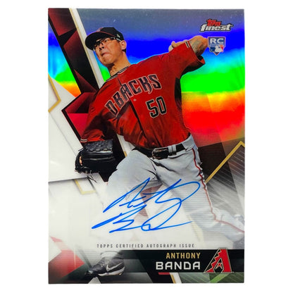 TOPPS MLBカード FINEST ANTHONY BANDA ARIZONA DIAMONDBACKS #FA-ABA 中古 IT2
