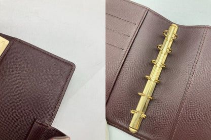 LOUIS VUITTON ルイヴィトン モノグラムミニ アジェンダPM 手帳カバー R20912 中古 D4