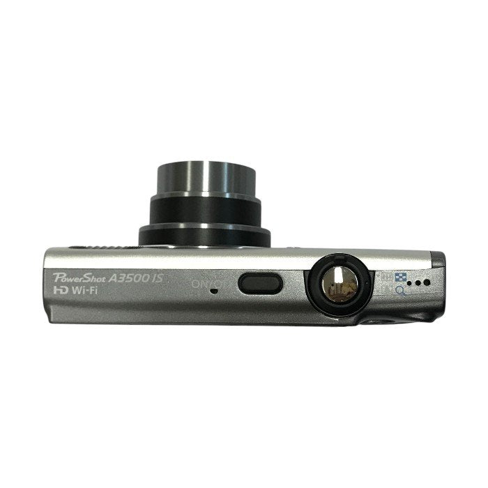 Canon PowerShot A3500 IS コンパクト デジタルカメラ シルバー 光学5倍ズーム 広角28mm Wi-Fi デジカメ PSA3500IS(SL) 中古 T1