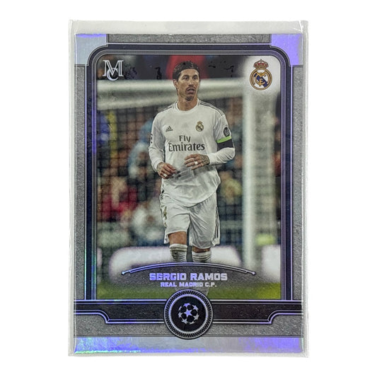 TOPPS サッカーカード MUSEUM COLLECTION SERGIO RAMOS REAL MADRID #67 中古 IT1