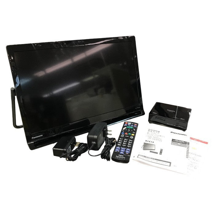 パナソニック 19V型 ポータブル 液晶テレビ ブラック インターネット動画対応 プライベート・ビエラ どこでもディーガ UN-19FB10H 中古 T1
