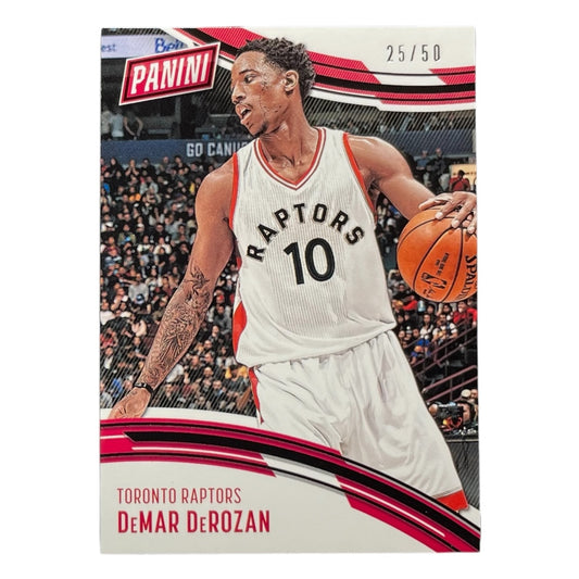 PANINI NBAカード PANINI DAY DEMAR DEROZAN TORONTO RAPTORS /50 #32 中古 IT2