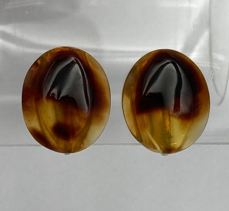 本鼈甲 べっ甲 茨布甲 イヤリング 中古 D4