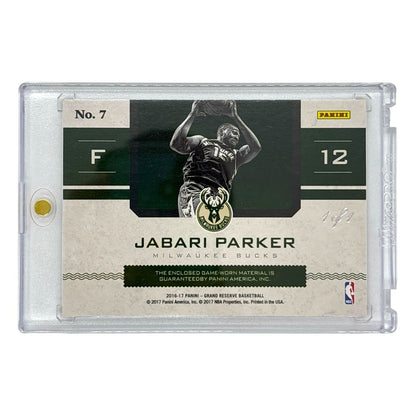 PANINI NBAカード GRAND RESERVE JABARI PARKER BUCKS 1of1 #7 中古 IT1