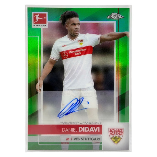 TOPPS サッカーカード CHROME DANIEL DIDAVI STUTTGART /99 #BCA-DDI 中古 IT1