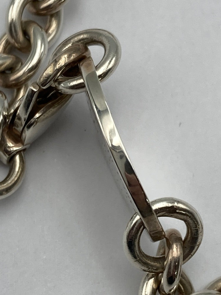 TIFFANY＆Co. ティファニー リターントゥ オーバルプレート ネックレス シルバー925 中古 D4