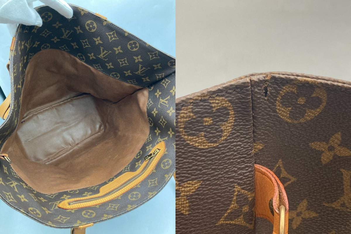 LOUIS VUITTON ルイヴィトン モノグラム サックショッピング トートバッグ M51108 中古 D4
