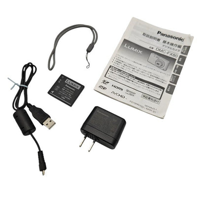 Panasonic パナソニック LUMIX FX80 光学5倍 デジタルカメラ DMC-FX80-V 中古 H4