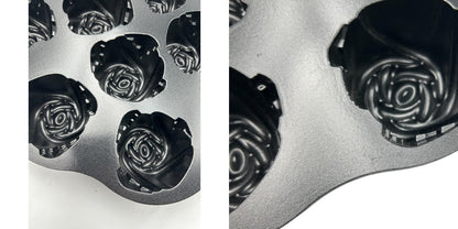 NORDIC WARE ノルディックウェア スイートローズ 型 2個セット ケーキ型 パン型 お菓子 製菓 バラ 薔薇 中古 W４