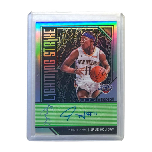 PANINI NBAカード OBSIDIAN JRUE HOLIDAY NEW ORLEANS PELICANS /25 #LS-JHD 中古 IT2