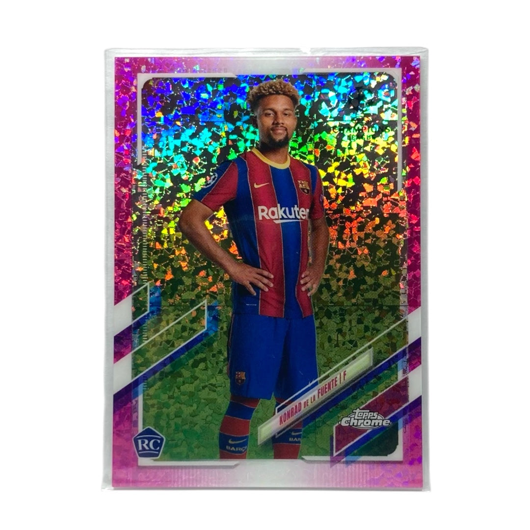 TOPPS サッカーカード CHROME KONRAD DE LA FUENTE BARCELONA /175 #58 中古 IT2