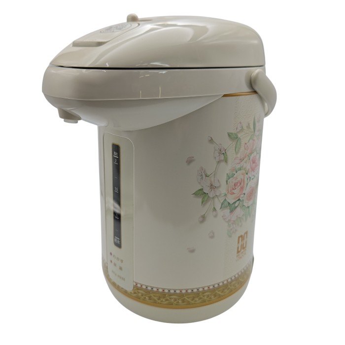 【未使用品】 TIGER タイガー DAKS SIMPSON LONDON レトロ 2.2L 電気ポット ローズガーデン ZR PFU-H22E 中古 H4