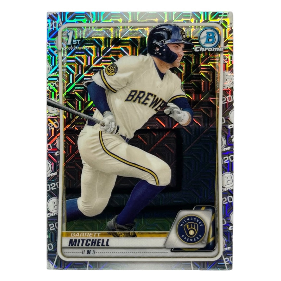 TOPPS MLBカード BOWMAN CHROME 1ST GARRETT MITCHELL MILWAUKEE BREWERS #BD-118 中古 IT2
