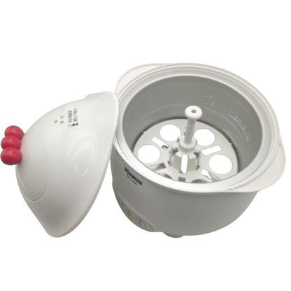 ZOJIRUSHI 象印 マイコン 温泉たまご器 エッグDoDoDo EG-HA06-WB 中古 H4