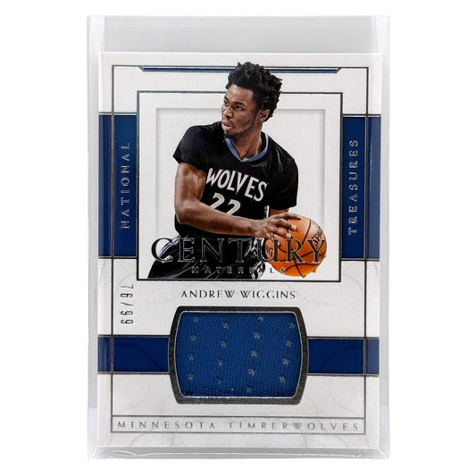 PANINI NBAカード NATIONAL TREASURES ANDREW WIGGINS MINNESOTA TIMBERWOLVES /99 #45 中古 IT1