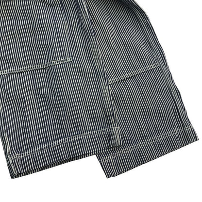 FREEWHEELERS フリーホイーラーズ ペインターパンツ メンズ ストライプ デニム UNION SPECIAL OVERALLS ワークパンツ ヒッコリー ネイビー/ホワイト サイズ不明 中古 T1