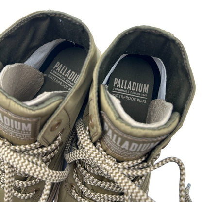 PALLADIUM パラディウム パンパ パドル ライト WP+ スニーカー 24.5cm 76357-205-M 靴 シューズ おしゃれ 撥水 ウォータープルーフ 雨 中古 W４