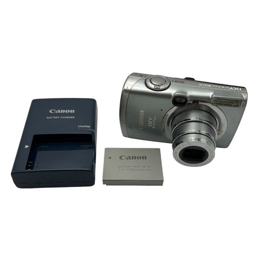 ジャンク品 CANON キヤノン IXY DIGITAL 800 IS デジタルカメラ PC1176 イクシー カメラ シルバー デジカメ 中古 W４