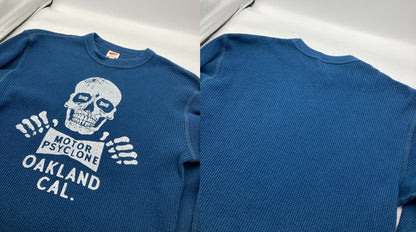 FREEWHEELERS フリーホイーラーズ POWER WEAR "Hello There" クルーネック サーマル  ロングスリーブ サイズM 中古 D4
