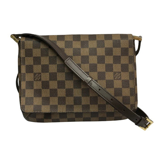 LOUIS VUITTON ルイヴィトン ダミエ ミュゼットタンゴ ショルダーバッグ レディース ロングショルダー 斜め掛け ブラウン N51255 中古 T1