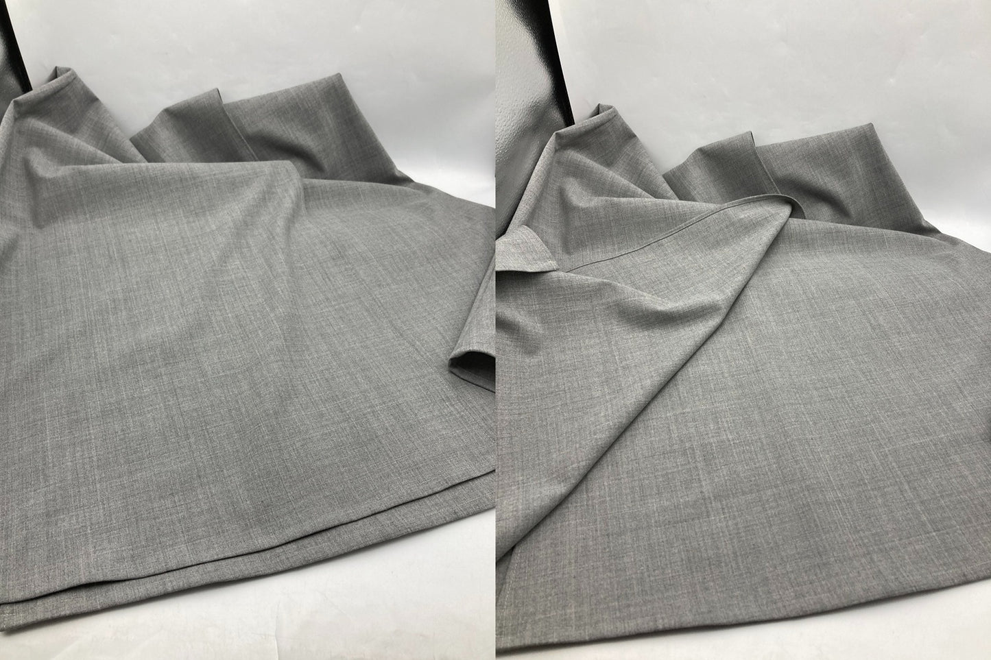 PESERICO ペセリコ ウエストベルト飾り ラップスカート  LS1217115 サイズ40 グレー 中古 D4