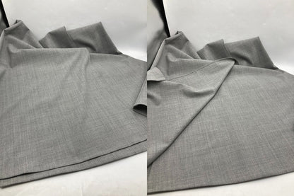 PESERICO ペセリコ ウエストベルト飾り ラップスカート  LS1217115 サイズ40 グレー 中古 D4