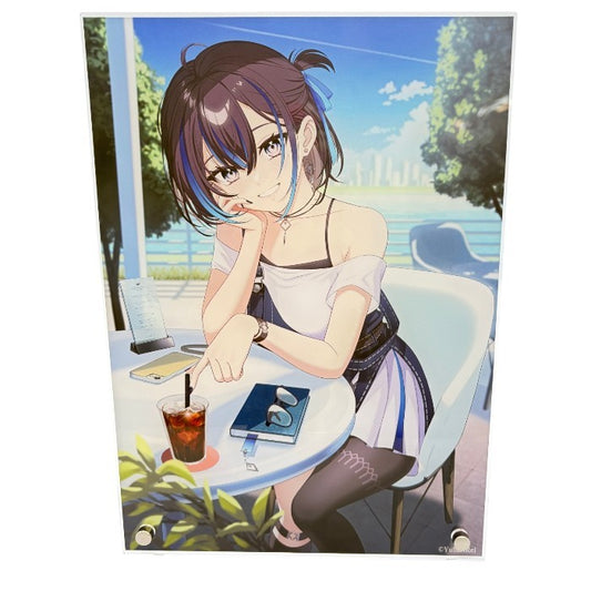 悠針れい デビュー記念グッズ アクリルフォトパネル グッズ VTuber ブイチューバ― 中古 W４